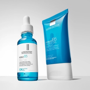 Gel apos cu acid hialuronic si efect antirid pentru tenul mixt Hyalu B5, 40 ml, La Roche-Posay