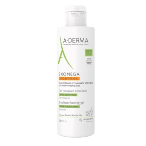 Gel spumant emolient Exomega Control A-Derma, 500 ml