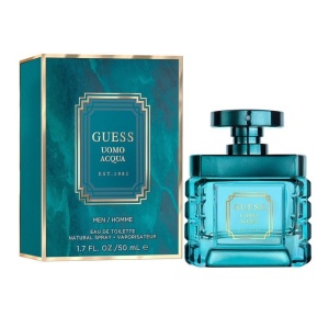 Guess Uomo Acqua, Apa de Toaleta, Barbati, 50 ml