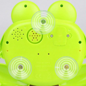 Jucarie de baie Bubble Frog cu difuzor de spuma si muzica