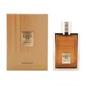 Khadlaj Karus Amber Gold, Apa de Parfum, Barbati, 100 ml