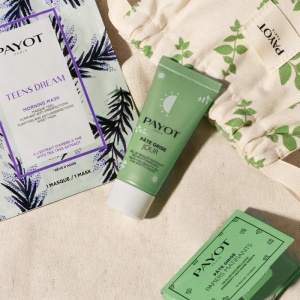 Kit Antiacnee Payot Pate Grise pentru Ten Gras - Servetele Matifiante, 50 buc  + Masca Purificatoare, 1 buc + Gel-Crema Matifiant, 30 ml