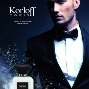 Korloff In White Intense, Apa de Parfum Barbati