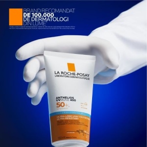 Lapte hidratant pentru fata si corp cu SPF 50+ Anthelios UVMUNE 400, 150 ml, La Roche-Posay