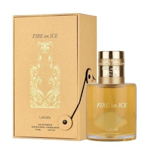 Lattafa Fire on Ice, Apa de Parfum Unisex, 100 ml