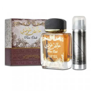 Lattafa Perfumes Pure Oudi Apa de Parfum 100ml + Deodorant Spay 50ml