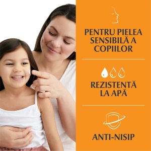 Lotiune de corp cu SPF50+ pentru copii Dry Touch Eucerin, 200 ml