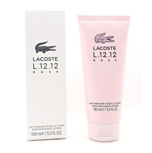 Lotiune de corp Lacoste L.12.12 Rose, 100 ml