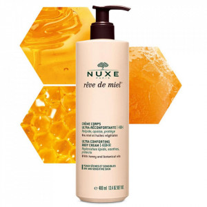 Lotiune de corp Nuxe Reve De Miel Ultra Comforting Body Cream, 400 Ml - Img 2