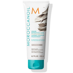 Masca de par nuantatoare Moroccanoil Platinum	