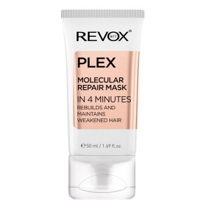 Masca regeneratoare fara clatire pentru par Revox B77 PLEX Molecular Repair, 50 ml