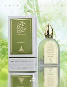  Misty Dawn Musk Collection Paris Corner, Apa de Parfum, Unisex, 100 ml