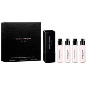 Narciso Rodriguez For Her Eau de Parfum, 4 x 15 ml