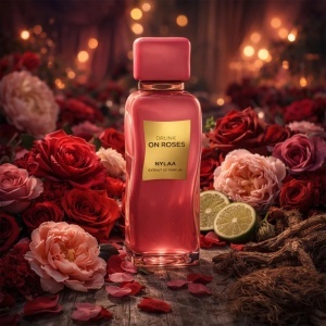 Nylaa by Rasasi Drunk On Roses, Extractt de Parfum, Femei, 100 ml
