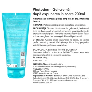 Pachet Family Bioderma Photoderm – Spray SPF 30 200 ml, Crema dupa plaja 200 ml, Crema minerala copii SPF 50+ 50 g