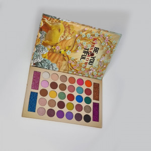 Paleta de farduri 34 color Kiss Crown Be You Tiful - Img 5