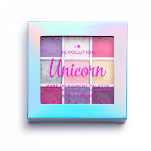 Paleta fard Makeup Revolution, I Heart Revolution, Vegan, Highlighter & Blush Palette 2-In-1, 1.5 g