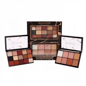 Paleta farduri Makeup Revolution Golden Sugar Reloaded, 128 g - Img 2