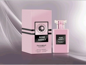 Paris Corner Pendora Scents, Rose Addict, Apa de Parfum, Femei, 100 ml