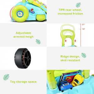 Premergator multifunctional cu centru de activitati si inaltime reglabila - Img 5