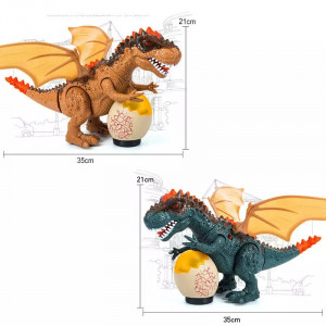 Robot dinozaur Tyrannosaurus cu lumini si sunete - Img 4
