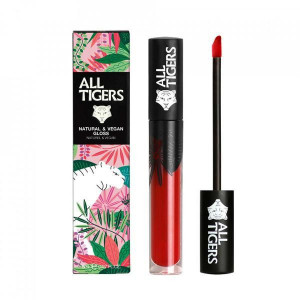 Ruj de buze lichid Natural & Vegan All Tigers, 8 ml