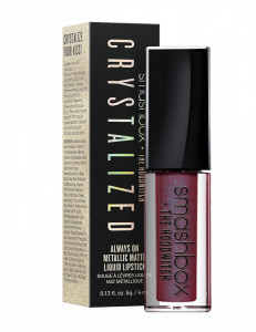 Ruj lichid mat Smashbox Crystalized Always On Metallic Matte, 4 ml