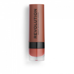 Makeup Revolution, REVOLUTION, Vegan, Matte, Cream Lipstick, 124, Gone Rogue, 3 ml