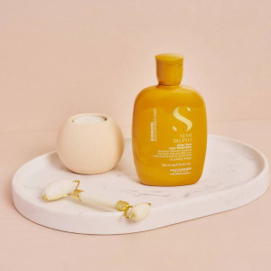 Sampon Delicat pentru Parul Expus la Soare - Alfaparf Milano Semi di Lino Sunshine After Sun Low Shampoo,