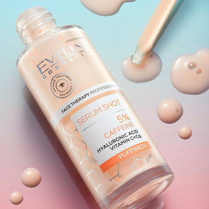 Ser cu cafeina 5% Eveline Cosmetics Serum Shot, 30 ml - Img 2
