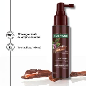 Serum impotriva caderii parului cu chinina, 100 ml, Klorane