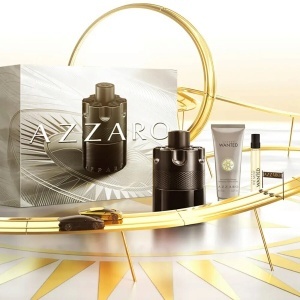 Set cadou Azzaro The Most Wanted Intense, Barbati, Apa de Parfum, 100 ml + Gel de dus 100 ml + Apa de Parfum, 10 ml