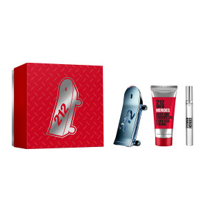 Carolina Herrera 212 Heroes Eau de toilette 90 ml + Gel de dus 100 ml + Travel spray 10 ml