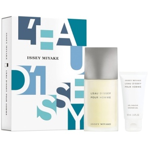 Set Cadou L'eau D'Issey pour Homme, Apa de Toaleta 75 ml + Gel de dus, 100 ml