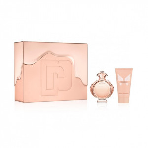 Set Cadou, Paco Rabanne Olympea, 80 ml Apa de parfum 100 ml Lotiune de corp.