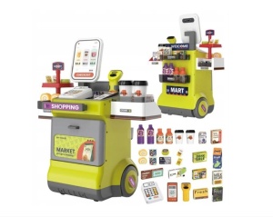 Set de joaca Supermarket cu efecte sonore si luminoase, 58x29x 48 cm