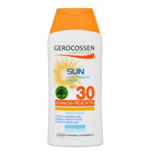 Lapte pentru protectie solara SPF 30, Gerocossen