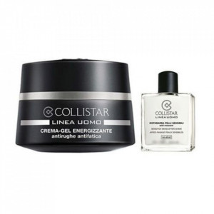 Set ingrijire Collistar Linea Uomo, Barbati: Gel crema energizant 50 ml + After shave, 15 ml