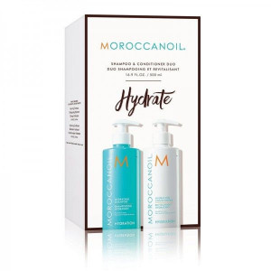 Set Moroccanoil Hydration pentru hidratare Sampon 500ml + Balsam 500ml