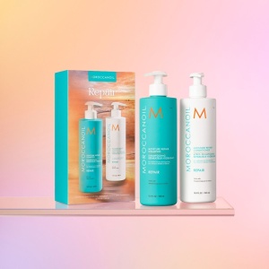 Set Moroccanoil Repair, Sampon 500, ml si Balsam, 500 ml