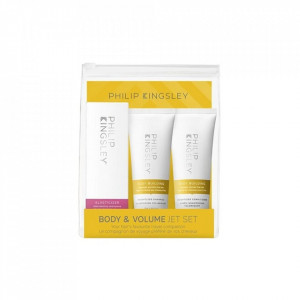 Set Philip Kingsley Body & Volume, Elasticizer 75ml, Sampon Body Building 75ml, Balsam Body Building 75ml