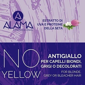 Spray par fara clatire pentru par blond, gri sau decolorat, ALAMA NO YELLOW, 100 ML