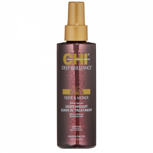 Tratament CHI, Deep Brilliance Light Weight Leave-In, 177 ml