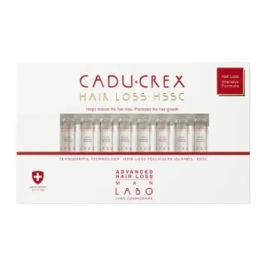 Tratament impotriva caderii avansate a parului pentru barbati Cadu Crex, 20 fiole