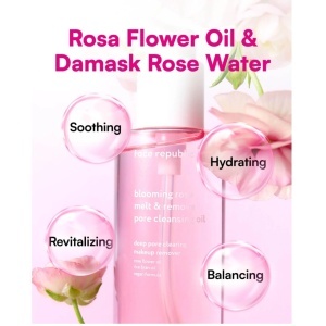 Ulei Demachiant Face Republic, Blooming Rose Melt & Remove Pore Cleansing Oil, 150 ml