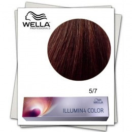 Vopsea de par permanenta Wella Professionals Illumina Color 5/7