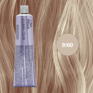 Vopsea de par permanenta Wella Professionals Illumina Color 9/60