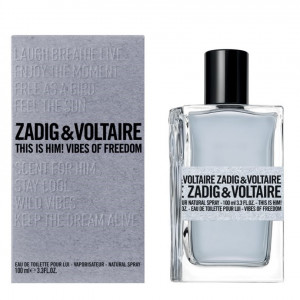 Zadig & Voltaire This is Him! Vibes of Freedom, Apa de Toaleta, Barbati, 100 ml