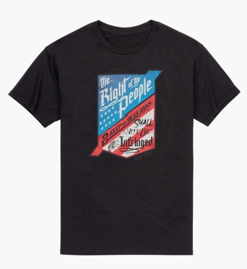 TRICOU 2A TEE NEGRU - VIKTOS