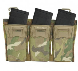 AGILITE PINCER PLACARD™ TRIPLE 5.56 MAG POUCH MC